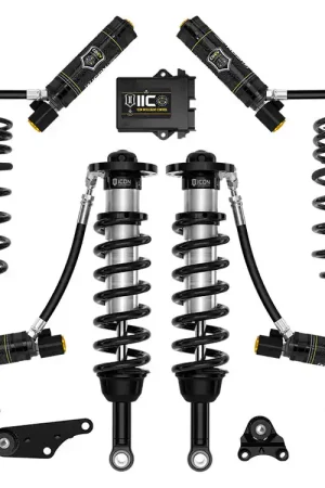 New Release ICON 2024-2025 Toyota Tacoma 1.25-3" Lift, Stage 6 Suspension System, Tubular, Triple Rate Rear Springs