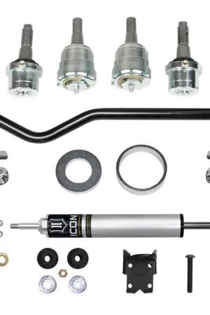 Popular ICON 2007-2018 Jeep Wrangler JK, Ultimate Front End Kit, Stage 4