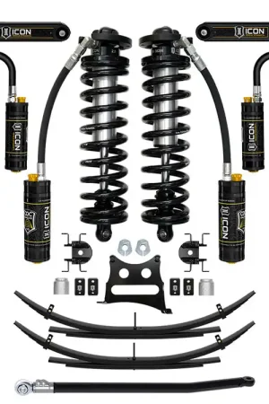 ICON 11-16 Ford F250/F350, 2.5-3" Lift, Stage 6 Coilover System w/ Leaf Springs Trusted Brand