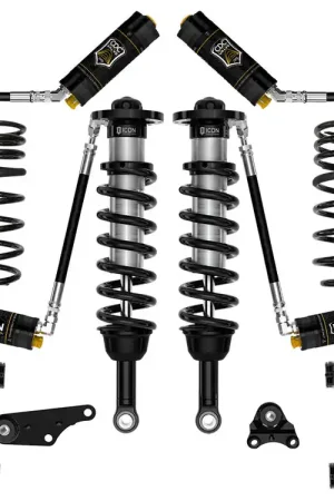 ICON 2024-2025 Toyota Tacoma 1.25-3" Lift, Stage 5 Suspension System, Tubular, Triple Rate Rear Springs No Minimum Order