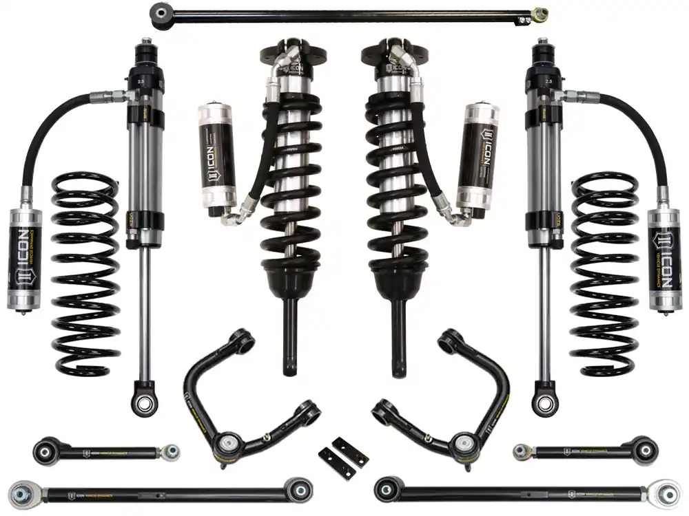 ICON 2010-2024 Toyota 4Runner/2010-2014 Toyota FJ Cruiser, 0-3.5" Lift Stage 8 Suspension System, Tubular UCA Final Sale