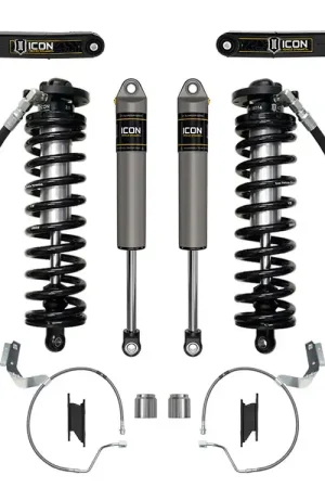 ICON 2023-2025 Ford F-250/F-350 Super Duty 4WD, 4-5.5" Lift, Stage 3 Coilover Conversion System w/ Radius Arms Shop Now