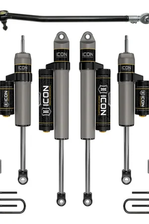 Money Back Guarantee ICON 2023 Ford F-250/F-350 Super Duty 4WD Gas 2.5" Lift, Stage 3 Suspension System w/ Expansion Packs