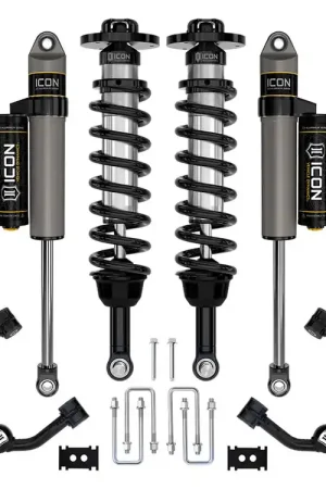 Low Price ICON 2021-2024 Ford F-150 Tremor, 2.5-3" Lift, Stage 2 Suspension System, Tubular, w/ Leaf Packs