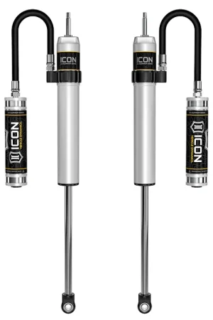 Fresh Stock ICON 2003-12 Ram 2500/3500 HD, 2.5” Lift, Front, 2.5 VS Remote Res Shocks, Pair