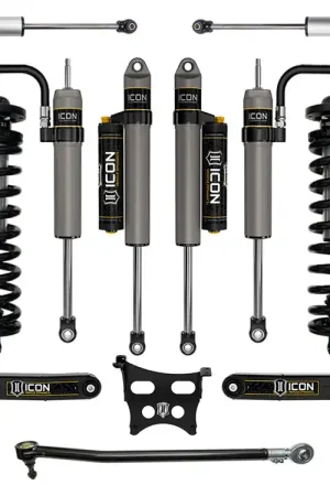 ICON 2023-2025 Ford F-250/F-350 Super Duty 4WD, 2.5-3" Lift, Stage 5 Coilover Conversion System with Radius Arms Save Now