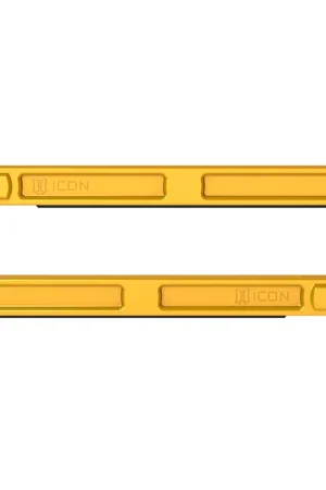 ICON 2022-2025 Toyota Tundra/2023-2025 Toyota Sequoia/2024-2025 Toyota Tacoma, Rear, Billet Lower Link Kit, Gold Anodizing Bulk Order