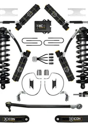 ICON 2023-2025 Ford F-250/F-350 Super Duty 4WD, 4-5.5" Lift, Stage 9 Coilover Conversion System w/ Radius Arms Today Only
