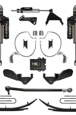 ICON 2023-2025 Ford F-250/F-350 Super Duty 4WD, Gas, 4.5" Lift, Stage 8 Suspension System w/ Expansion Packs Trusted Brand