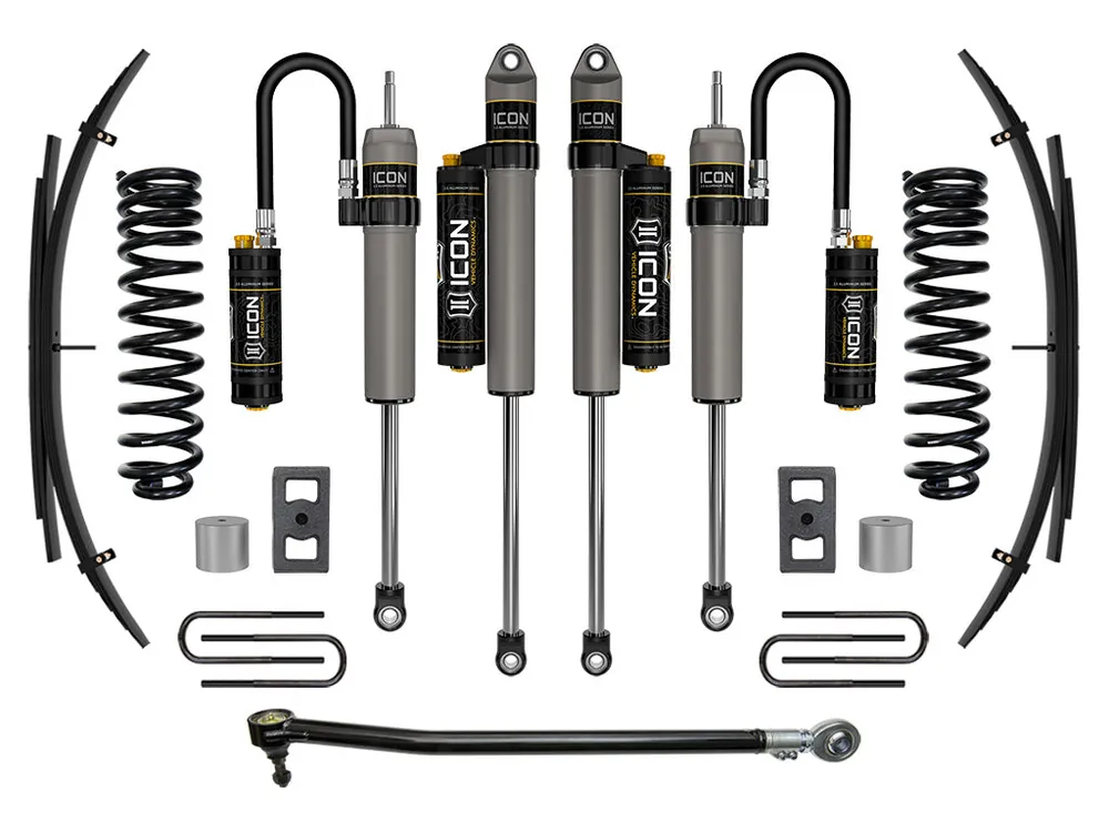 Instant Buy ICON 2023 Ford F-250/F-350 Super Duty 4WD Gas, 2.5" Lift, Stage 4 Suspension System w/ Expansion Packs