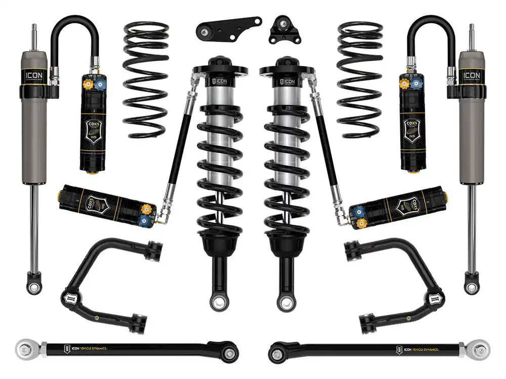 ICON 2024-2025 Toyota Tacoma 1.25-3" Lift, Stage 9 Suspension System, Tubular, Triple Rate Rear Springs Factory Price